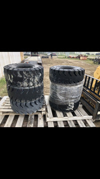 Heavy duty tires, 14L 15