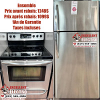 Ensembles frigos et cuisinières de marque FRIGIDAIRE 