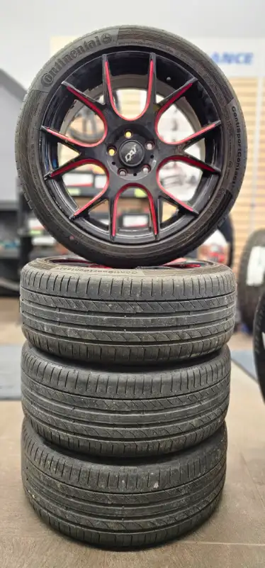 18" Wheel and tire package for sale in Tires & Rims in Edmonton - Image 2