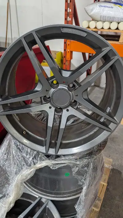 Replica Mercedes 19" Rims. Grey. From an E Class. Like new condition. Used one winter season. Bolt P...
