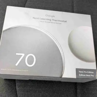 Google nest learning thermostat Pro edition , View more