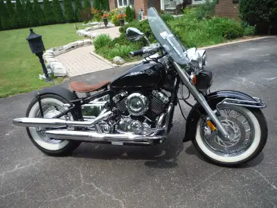 2000 Yamaha 650 Vstar classic 34000 km.. bobber…does not come certified…solid bike..still insured an...