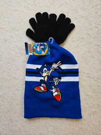 SonicThe  Hedgehog Hat and Mittens Set