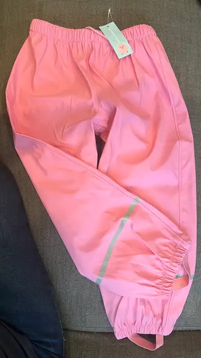 Kids Pink Rain Pants 5/6, View more