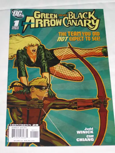 Green Arrow Black Canary#1 (2007) comic book, View more