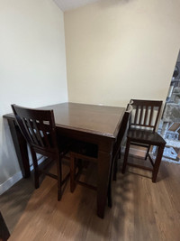 High Seated Kitchen Table