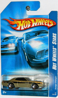 Hot Wheels 1/64 1974 Dodge Charger Diecast Cars
