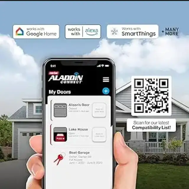 Genie Aladdin Connect Smartphone Garage Door Opener in Security Systems in Markham / York Region - Image 7