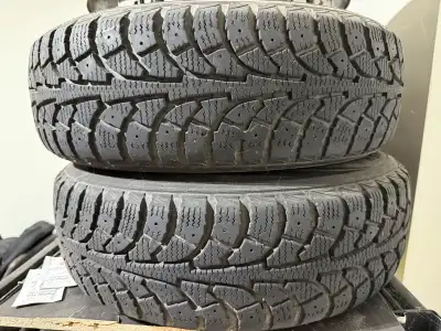 Two tires are like brand new - other two have good tread too.