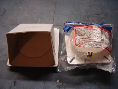 Dryer vent plastic hoods & damper flaps [one way valve], View more