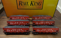 O scale, coal cars!