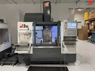 2018 HAAS VF-2SS WITH ROTARY Table Size: 36″ x 14″ Max Table Load: 1,500 LBS X-Axis Travel: 30.0″ Y-...