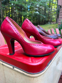 ladies high heel shoes from 50's 60's