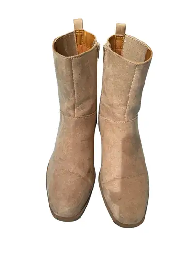 Tan Suede Ankle Boots, View more