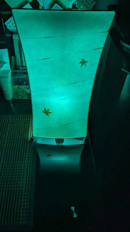 Table Lamp, mood lighting paper print