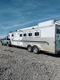 1999 Exiss 4 Horse Trailer for sale