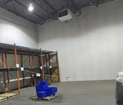 Shared warehouse space in Kelowna. Near airport. 1000 square feet. Clean and very secure building. D...