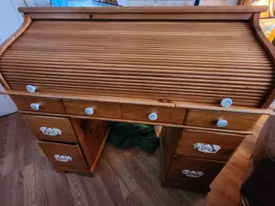Rolltop Desk, View more