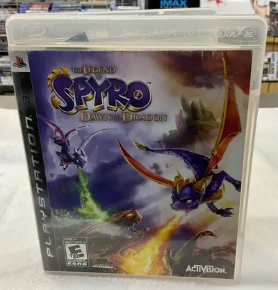 The Legend of Spyro Dawn of the Dragon PlayStation 3 (PS3) COMPLETE In good condition wth both manua...
