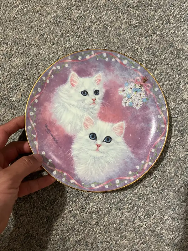 4 plates about cats in Arts & Collectibles in City of Toronto - Image 5
