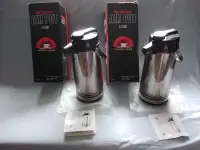 2  Techni•Brew 2.2 liter Air Pots (coffee/tea pots)