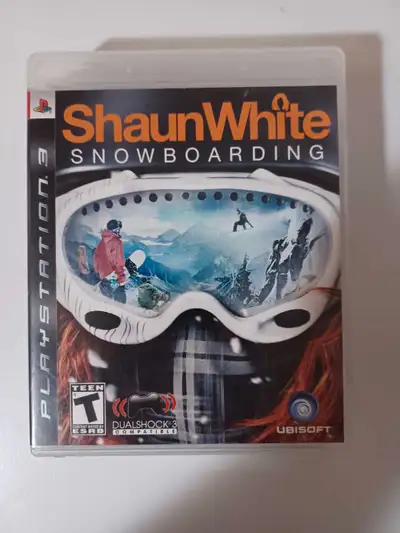 Shaun White Snowboarding for PS3 game Station. The disc is in excellent condition and plays well.