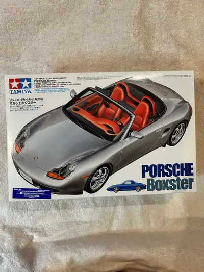 Porsche Boxster model kit, View more