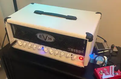 EVH 5150 III 3-Channel 50-Watt Guitar Amp Head - Ivory, View more