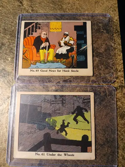 Vintage 1937  "DICK TRACY CARAMELS" Cards    Very Rare, View more