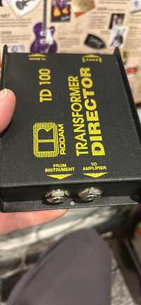Rodam TD 100 passive direct box 