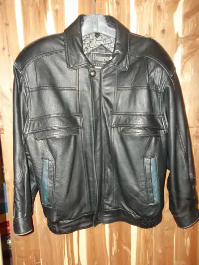 Manteau de cuir pour homme, View more