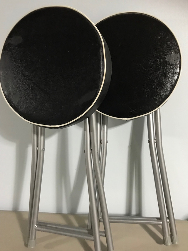 Upholstered Folding Stools in Other in Kingston - Image 2