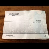 User Manual 2012 Sonic