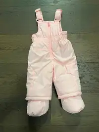 Joe fresh pink baby snowpants 3-6M NWT retail $80