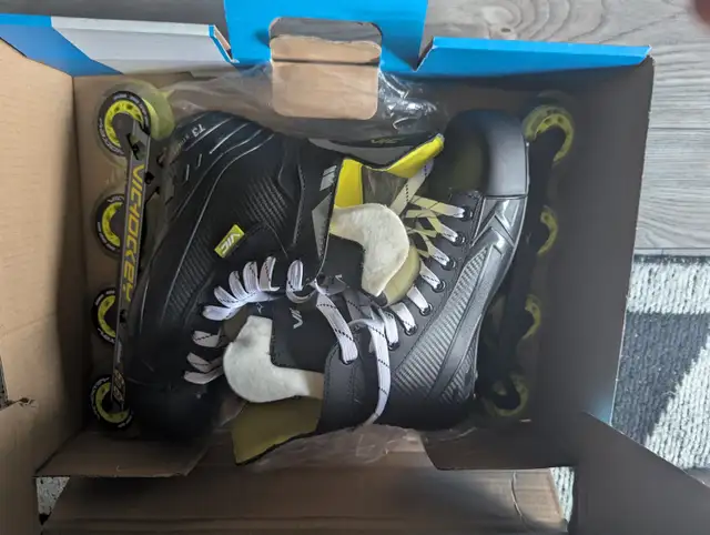 Brand new Vic roller skates size 11 in Skates & Blades in Calgary - Image 3