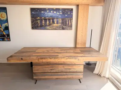 Large Solid Wood Table , View more