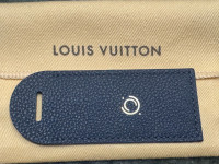 Louis Vuitton Letter Blue Bookmark