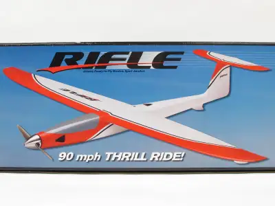 Great Planes RIFLE - radio controlled FAST RC model airplane NIB, View more