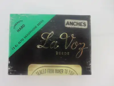  LaVoz  Alto Sax Reeds – HARD – New Old Stock, Sealed 12 Pack, View more