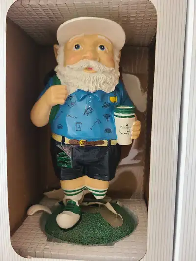 2023 Masters Garden Gnome (Damaged) Augusta National Memorabilia, View more