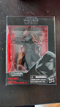 Star Wars Black Series Titanium Kylo Ren Figure - NEW in Box