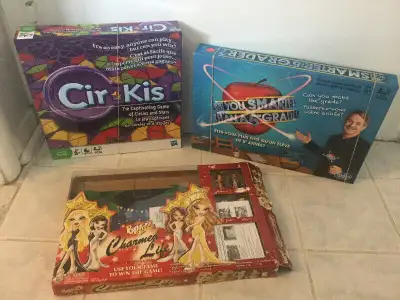 Board games - cirkis, bratz.., View more