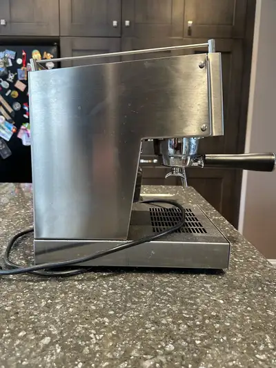 Espresso machine and accessories, View more