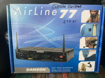 Samson Airline 77 guitar wireless, View more