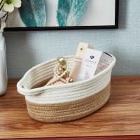 Cotton Rope Woven Storage Basket