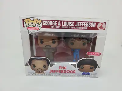 Selling a BRAND NEW SEALED Funko Pop George & Louise Jeffersons 2 Pack
