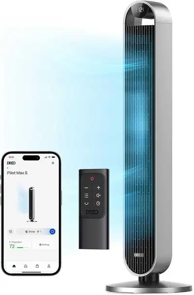 No. 1 Tower Fan by FORBES, CNET, BUYERS GUIDE, etc. Dreo Fan, View more