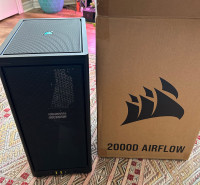 Corsair mini ITX case 2000D airflow black