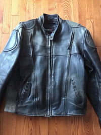 Men’s Leather Motorcycle Jacket 