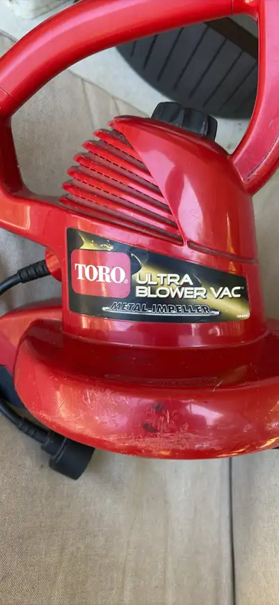 Toro Ultra Blower Vac, View more